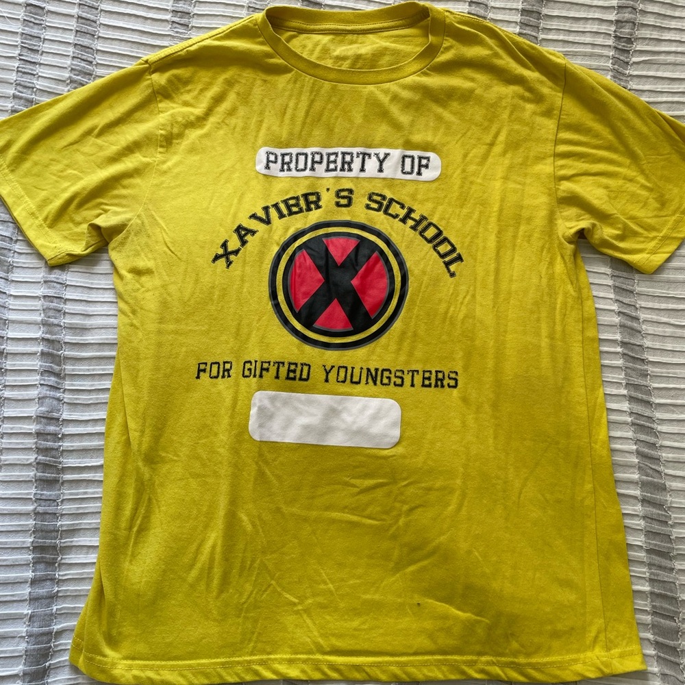 Yellow Marvel T-shirt